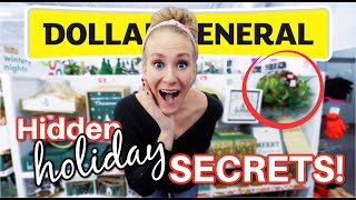 10 BRILLIANT DOLLAR GENERAL Christmas Secrets (better than Dollar Tree?!)