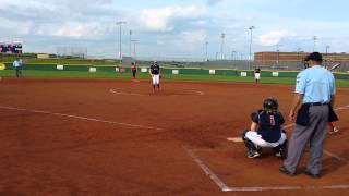 Umpire allows DANGEROUS QUICK PITCH during Rachel AB