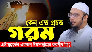 কেন এত প্রচন্ড গরম এই মুহুর্তের একজন ঈমানদারের  করণীয় কি? শায়খ আহমাদুল্লাহ | sheikh ahmadullah waz