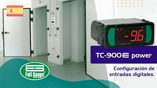 TC-900E power - configuración de entradas digitales - Español