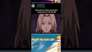 Sakura almost forget sasuke after seeing  sasori 'S real face 😆   #sasori #sakura #sasuke #naruto