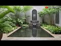 Tropical Modern Courtyard Designs : Integrating Nature with Contemporary Architecture