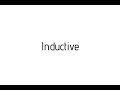 How to pronounce Inductive / Inductive pronunciation