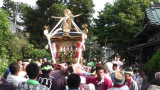 2012年　小和田熊野神社例大祭神輿渡御　宮入