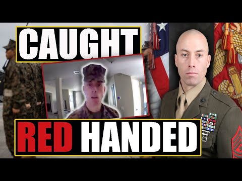 Marine SERGEANT MAJOR Caught BREAKING INTO Junior Service Members Home?! (VIDEO EVIDENCE)