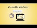 PostgreSQL in Docker container | fromNoobToHero 1