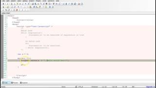Javascript Tutorial - 20 - While, Do and Endless Loops