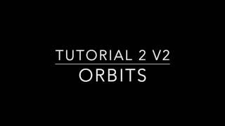 Gravity Engine - Tutorial 2 - Orbits (Version 1.1)