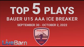 Bauer U15 AAA Ice Breaker  Top 5