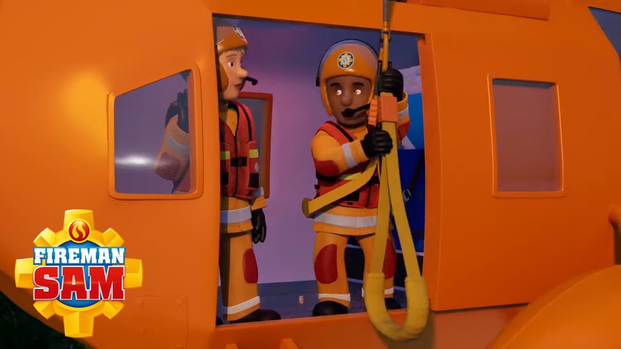 Penny And Ellie Helicopter Rescue! | Season 13 | Fireman Sam Official ...