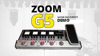 Zoom G5 Guitar Multi-Effects Demo