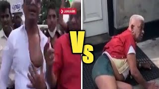 ආපු විදිහ vs යන විදිහ | ගෝඨාගෝගමට ගහපු සෙට් එක | #අරගලය  | #gohomegota2022