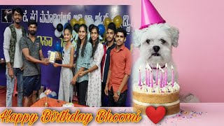 HAPPY BIRTHDAY BHOOMI ❤️|Ahimsa Animal Care Trust|part-2|#rescuestreetanimals#tea_mfantastic #Tf