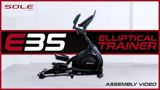 E35 Elliptical Trainer Assembly Guide
