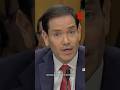Rubio Says Iran War Is 'Over’ During Senate Hearing