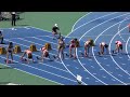 20160618 関東高校総体北関東 女子100m決勝