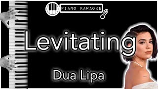 Levitating - Dua Lipa - Piano Karaoke Instrumental