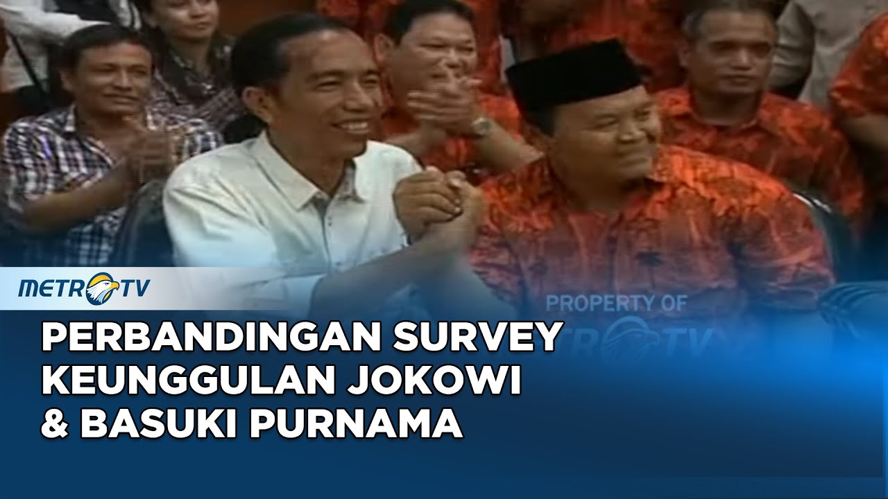 Perbandingan Survey & Quick Count Keunggulan Jokowi & Basuki Purnama ...