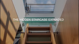 The Hidden Staircase EXPANDED | Design vs. Build #home #staircase #staircasedesign