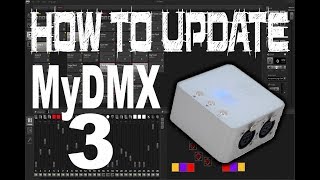 How to update your myDMX software from ADJ