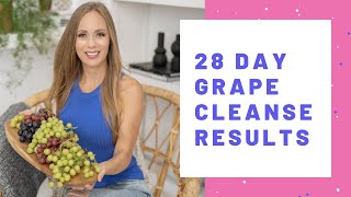 28 DAY GRAPE CLEANSE RESULTS (+ tips: how to fight off cravings)