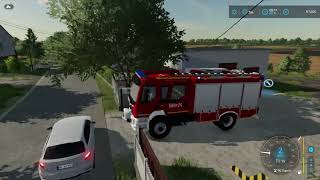 FS22 Pokaz 589)S)24 Volvo GBA 0 Bocar z OSP Rybnik-Golejów