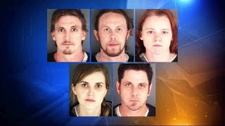 5 arrested in meth lab bust, 2 children removed
