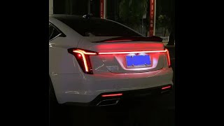 Cadillac CT5 LED Rear Door Trunk Driving Lights Installation