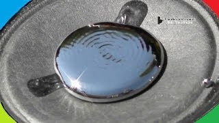 MERCURY (Hg) on a Speaker Experiment - What happens?