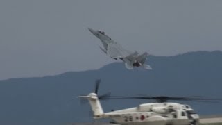 2013.9.15 海上自衛隊岩国航空基地祭　F-15J帰投