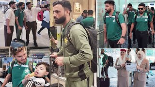 Arrived in Ireland 🏏Journey of the Pakistan team From Lahore to Dublin ✈️ | PCB | MA2A