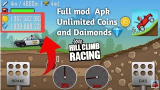 Hill Climb Racing Mod Apk Unlimited Coins 🪙 Daimonds 💎 | #hillclimbracing #game #modapk #hack