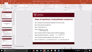 Anova Multiple comparison using Excel