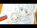 Drawing Deku with baby deku/boku no hero academia/ #shorts