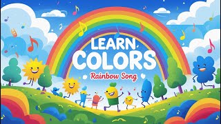 🌈 Fun Color Song for Kids 🎶| Sing, Dance \u0026 Learn Rhyme for Kids 3D English Rhymes For kid's