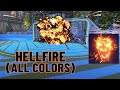 Hellfire Rocket League Goal Explosion Showcase (All Paints)