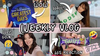 Will He Be OK? 🥹 Take That Musical,  Boden Haul, Shopping, New Makeup & More Weekly Vlog
