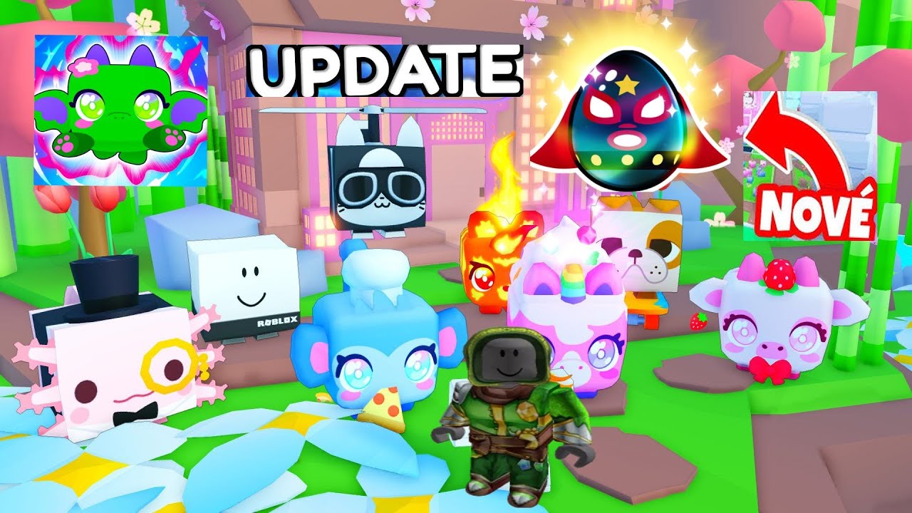 Nový Update V Pet Simulatoru 99 Youtube