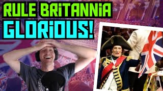 Californian Reacts | Rule Britannia - Last Night of the Proms 2009