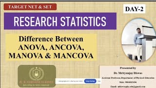 Statistics D-2: Understanding ANOVA, ANCOVA, MANOVA, and MANCOVA: A Complete Guide with Examples