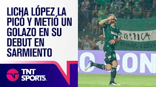 ¡GOLAZO, LICHA! 👏 Lisandro la PICÓ en su DEBUT en SARMIENTO ⚽