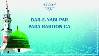Zulfiqar Ali Hussaini - Dar e Nabi Per - Official Audio