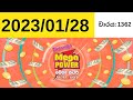 Mega Power 1362 #Lottery #Result #2023.01.28 #Lotherai #dinum #anka #Mega #Power #1362 #NLB