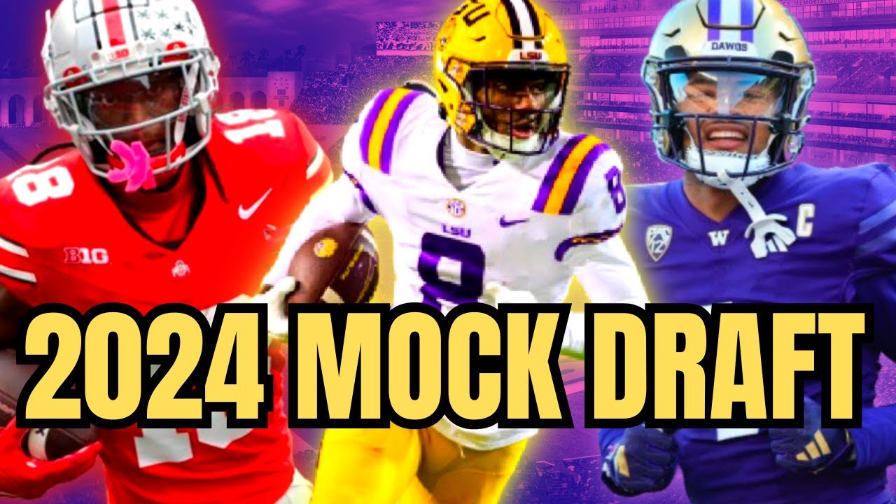 1 Round 2024 NFL Mock Draft | 2024 Dynasty Fantasy Football Landing ...