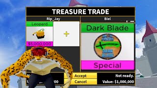 Trading  Leopard for 24 Hours - Blox Fruits