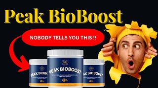 Peak BioBoost - Peak BioBoost Supplement Review - Does Peak BioBoost Really Work?