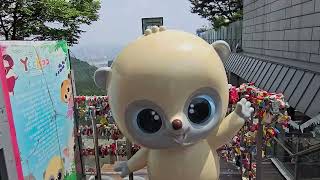 남산 서울타워 파노라마 뷰ㅣ남산타워  N서울타워 ㅣ  N Seoul Tower l  Seoul Korea