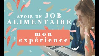 Métier d'illustratrice - Avoir un job alimentaire : Mon expérience !