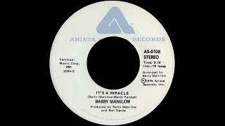 Barry Manilow   It's A Miracle   Arista 0108   1975 HQ