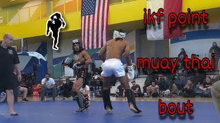 IKF Point Muay Thai Tournament Bout